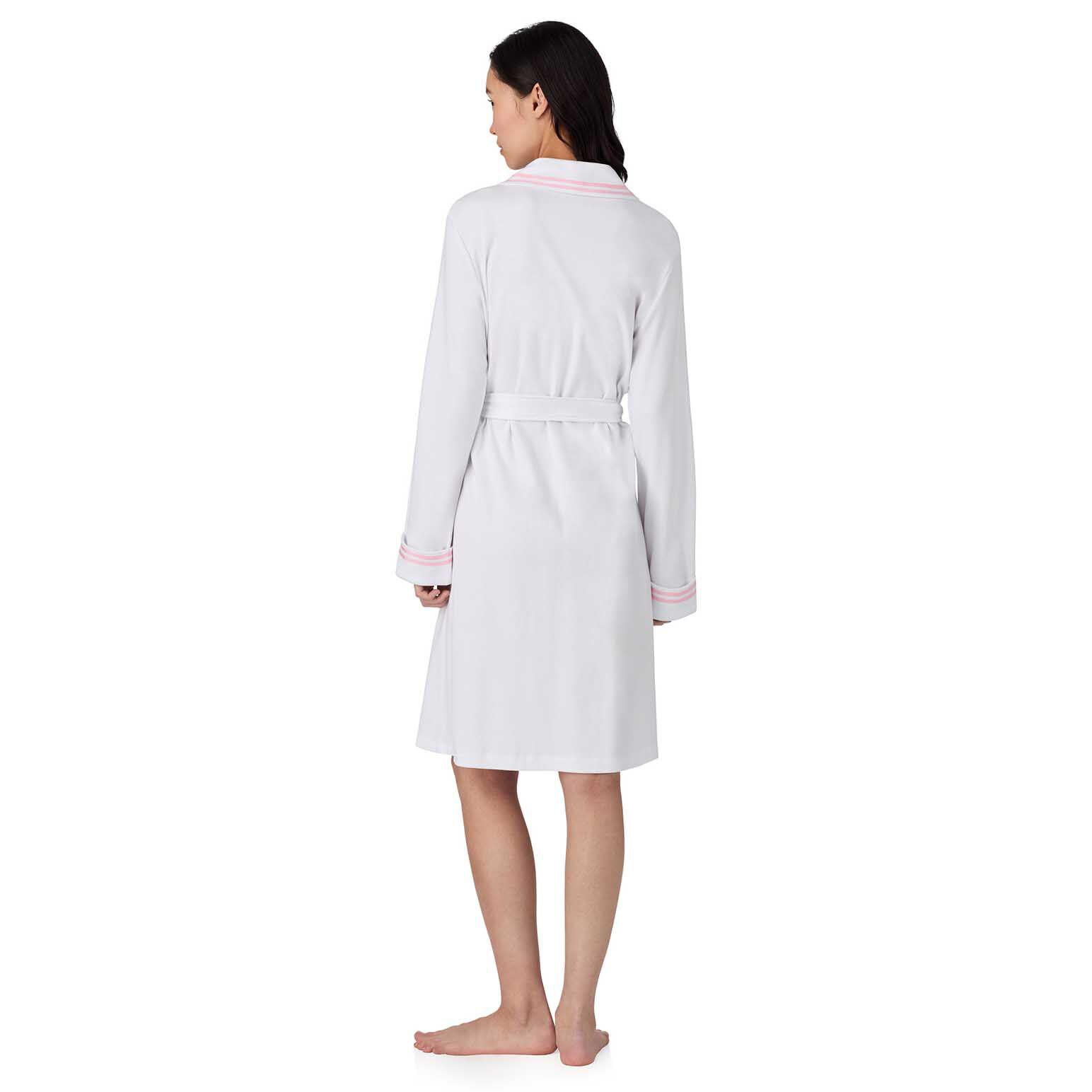 Lauren Ralph Lauren Cotton Interlock L/S Shawl Collar Robe