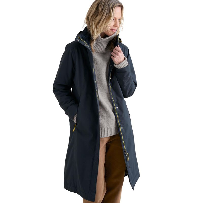 Seasalt Cornwall Janelle Coat Squid Ink image number 0