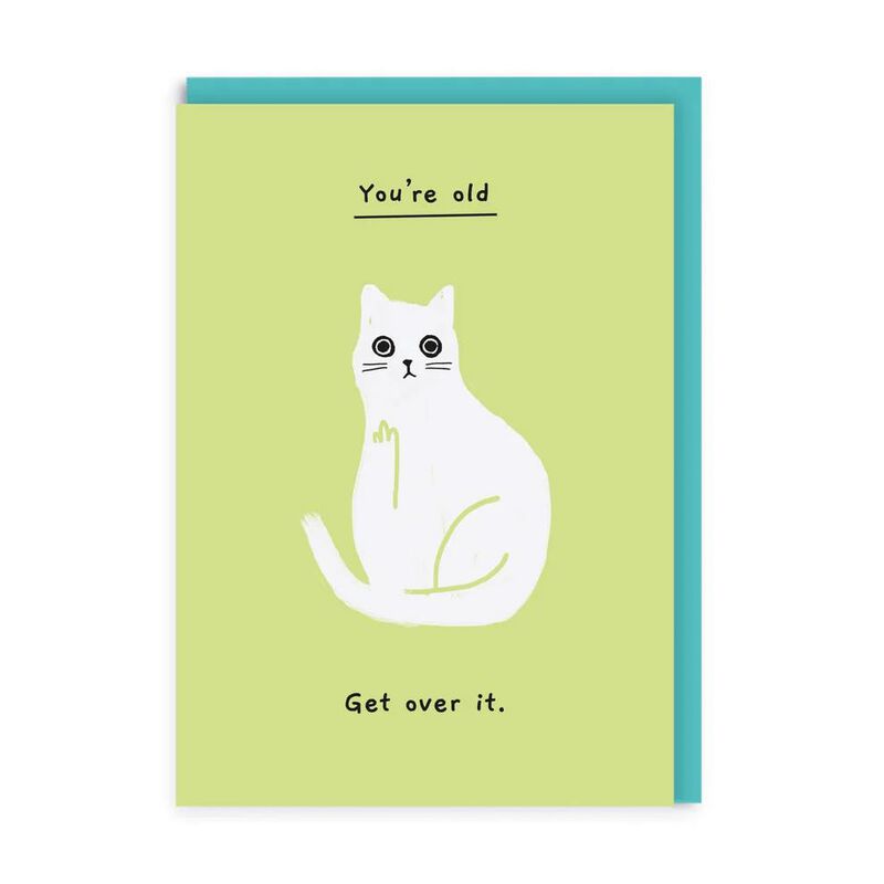 Ohh Deer You're Old Get Over It Card image number 0