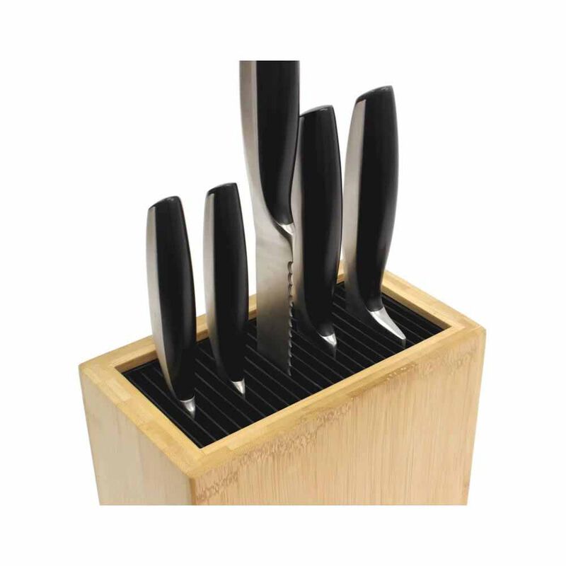 Icon Chef Universal Knife Block Plus Bamboo image number 1