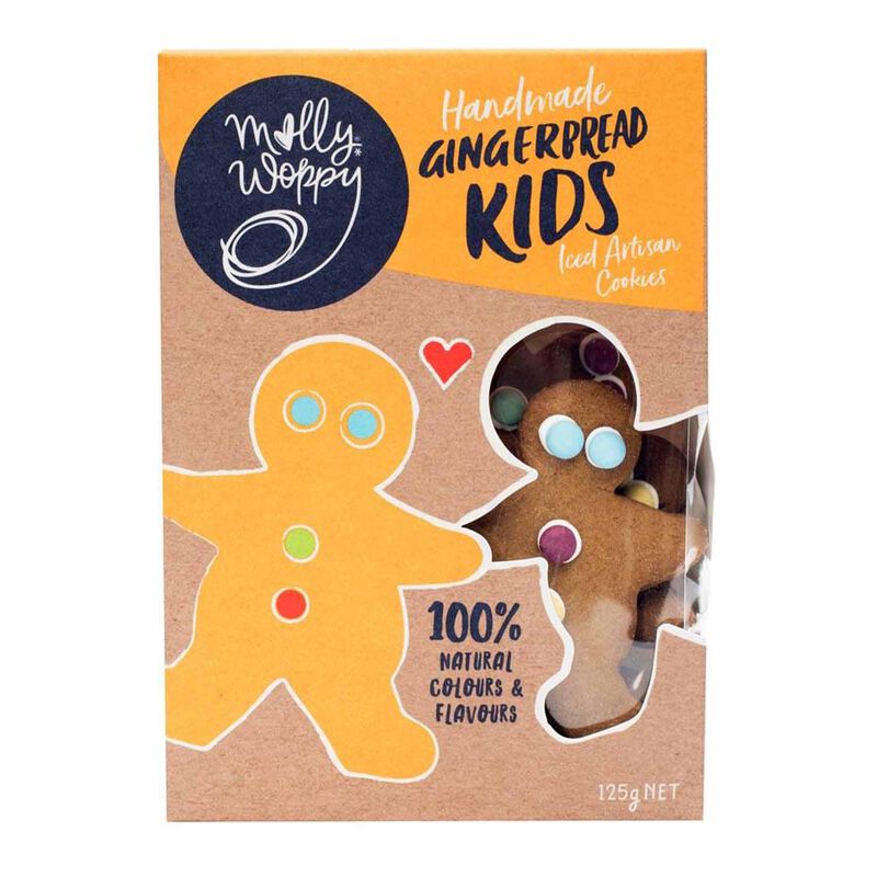 Molly Woppy Artisan Cookies Gingerbread Kids 125g image number 0