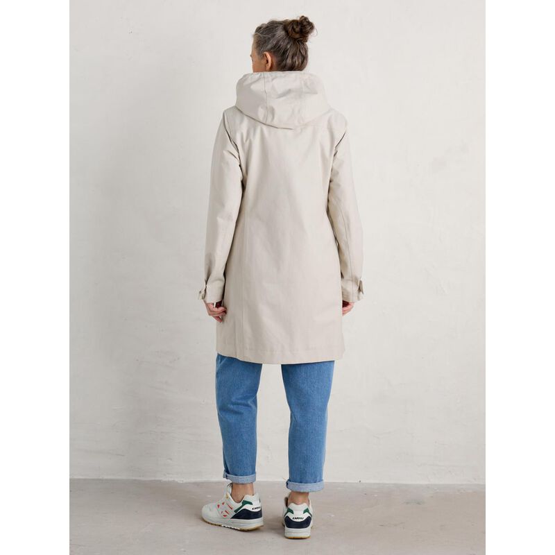 Seasalt Cornwall Coverack Coat Ii Driftwood image number 1
