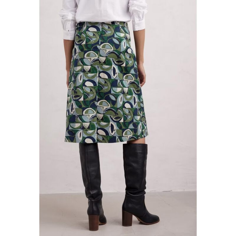 Seasalt Cornwall Forest View Skirt Land Forms Cut Grass image number 1