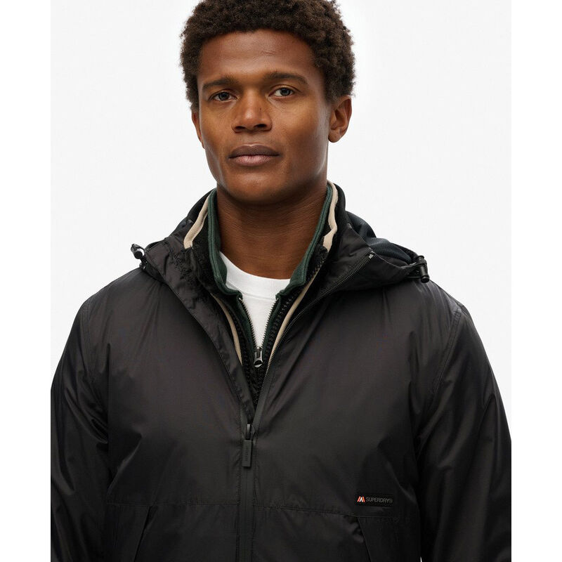 Superdry Hooded Logo Windbreaker Jacket image number 2