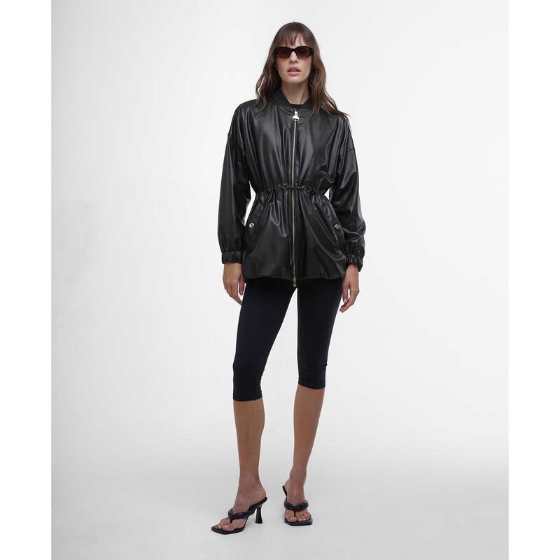 Barbour International Riley Faux Leather Casual Jacket image number 3