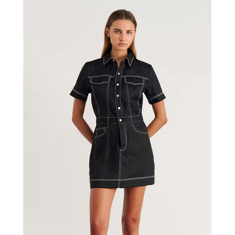 JAG Stitch Cargo Mini Dress image number 3