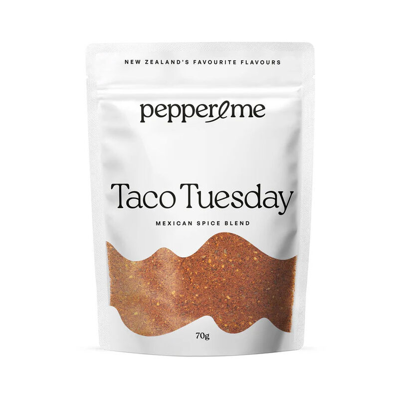 Pepper & Me Taco Tuesday Mexican Spice Blend Bag 70g image number 0