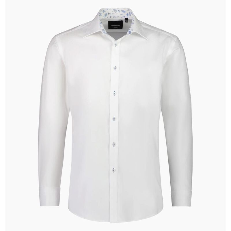 Rembrandt Barbican White Textured Shirt image number 1