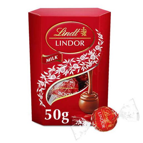 Lindt Lindor Milk Mini Cornet 50g