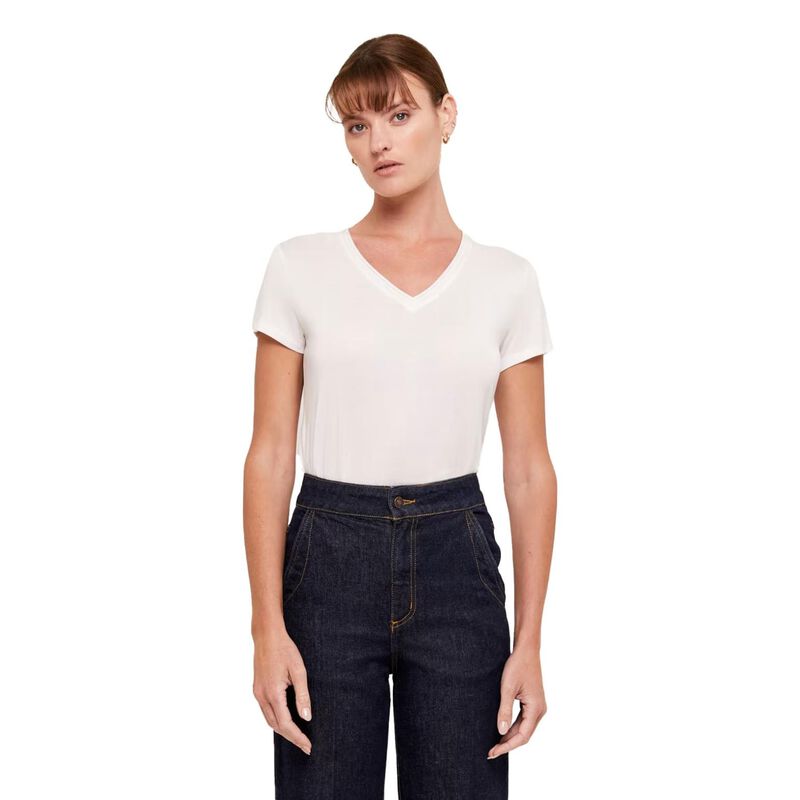 SABA Antonia V Neck Tee image number 8