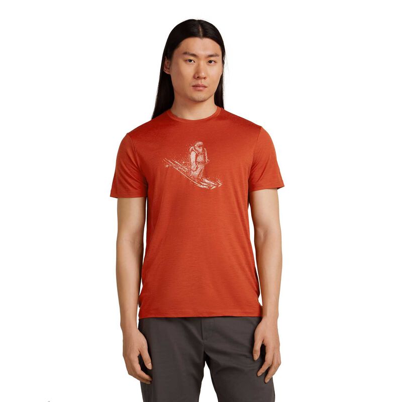 Icebreaker M Merino 150 Tech Lite SS Tee Skiing Yeti image number 8