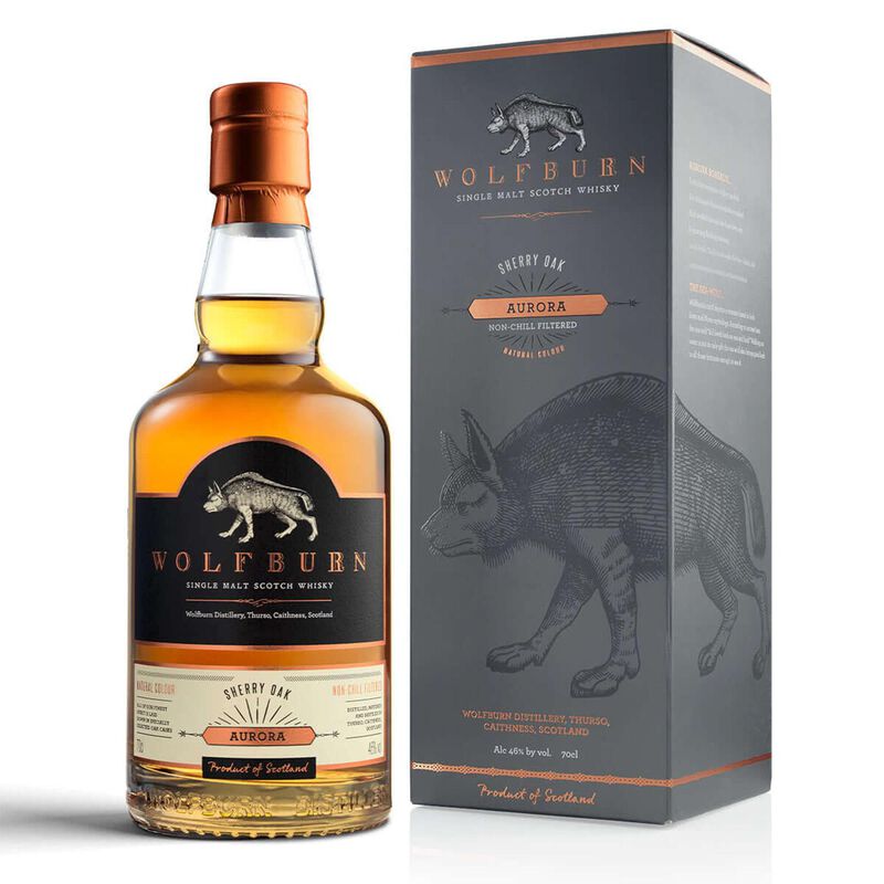 Wolfburn 'Aurora' Single Malt Whisky 46% 700ml image number 0