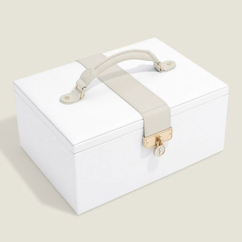 Stackers Luxury Classic Jewellery Box - White image number 2