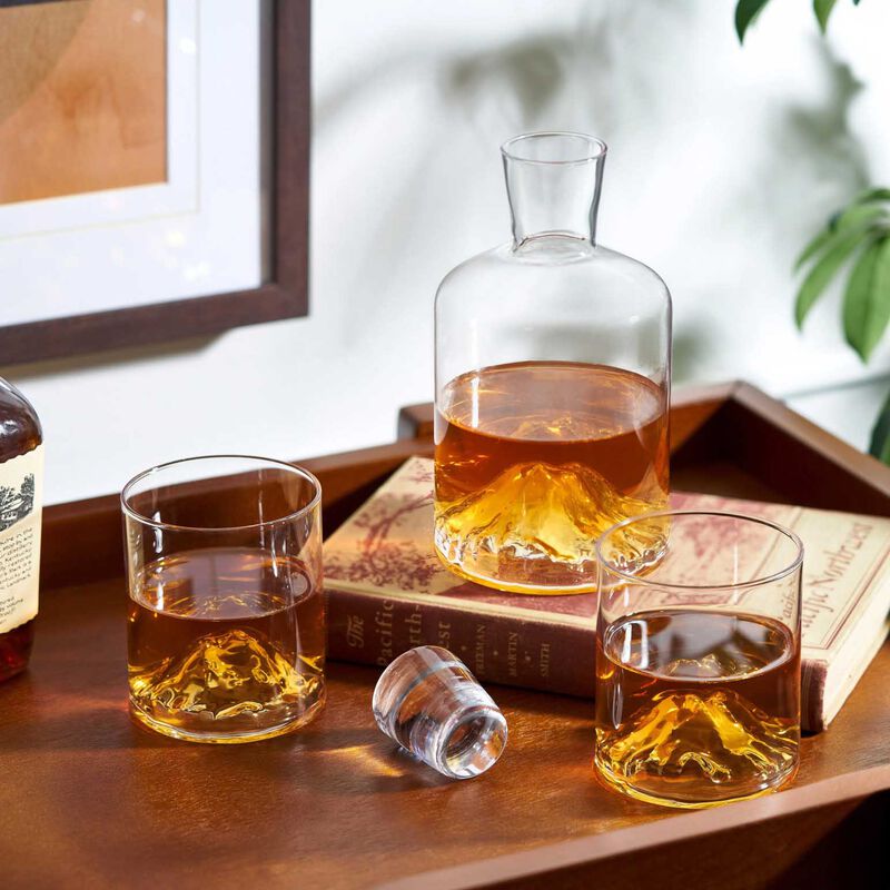 Mountain Decanter And Tumblers By Viski&reg; image number 3