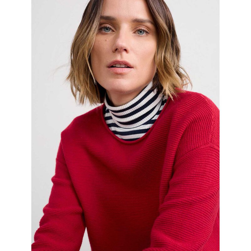 Seasalt Cornwall Fruity Jumper II Carmine image number 2