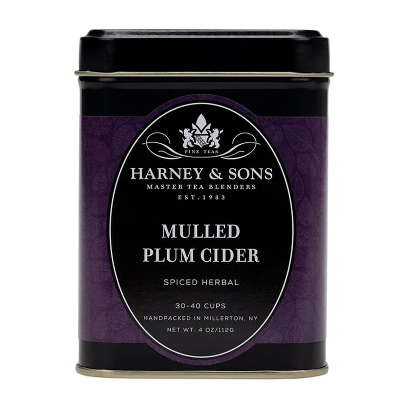 Harney & Sons Mulled Plum Cider Loose Leaf 4 oz. Tin image number 0