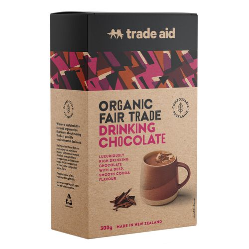 Trade Aid Organic Drinking Chocolate Dark