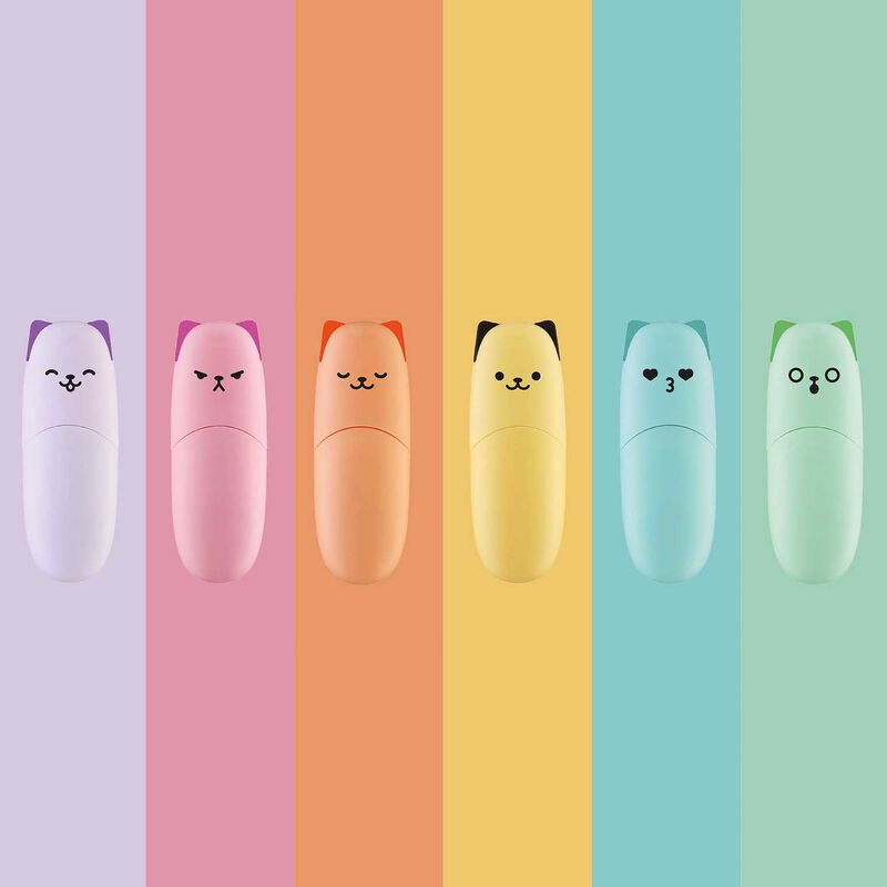 Mustard Kitty Cats Highlighters image number 2