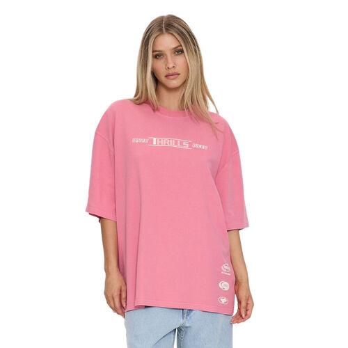 Thrills Speed Kills Oversized Tee