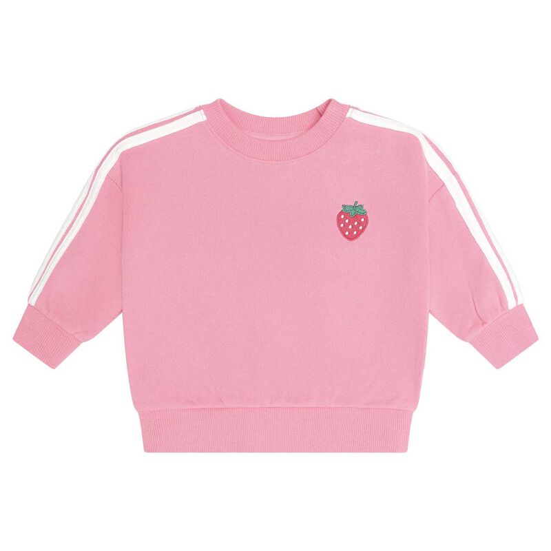 Huxbaby Strawberry Emb Sweatshirt 3M-2Y image number 0