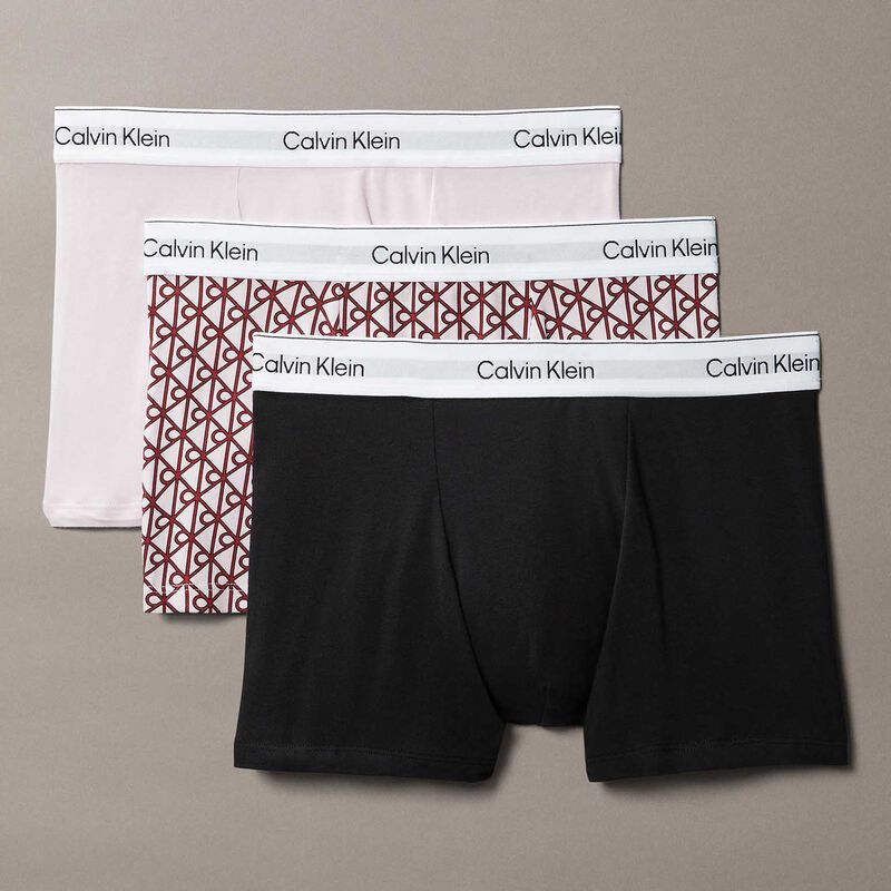 Calvin Klein Icon Cotton Stretch Relaxed Trunks - 3 Pack image number 1