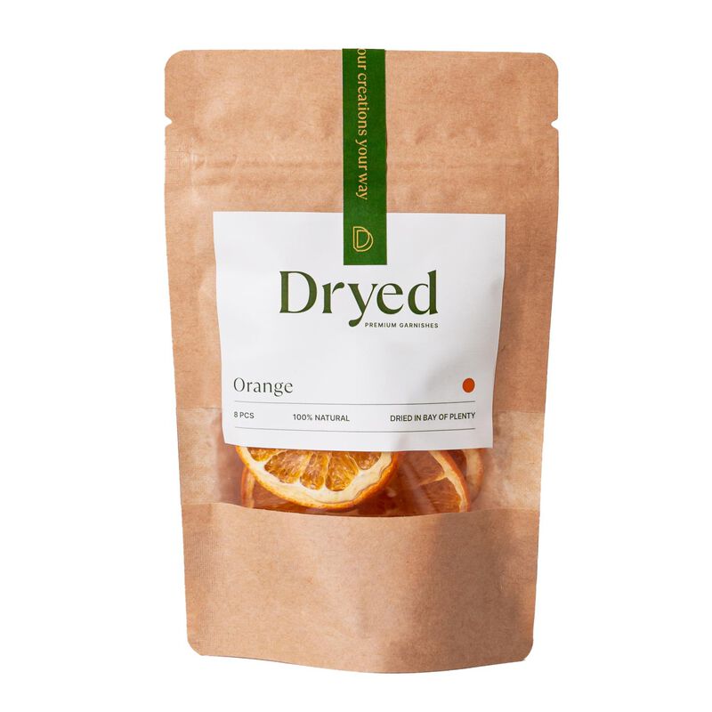 Dryed Premium Garnishes 8pc Pouch Orange image number 0