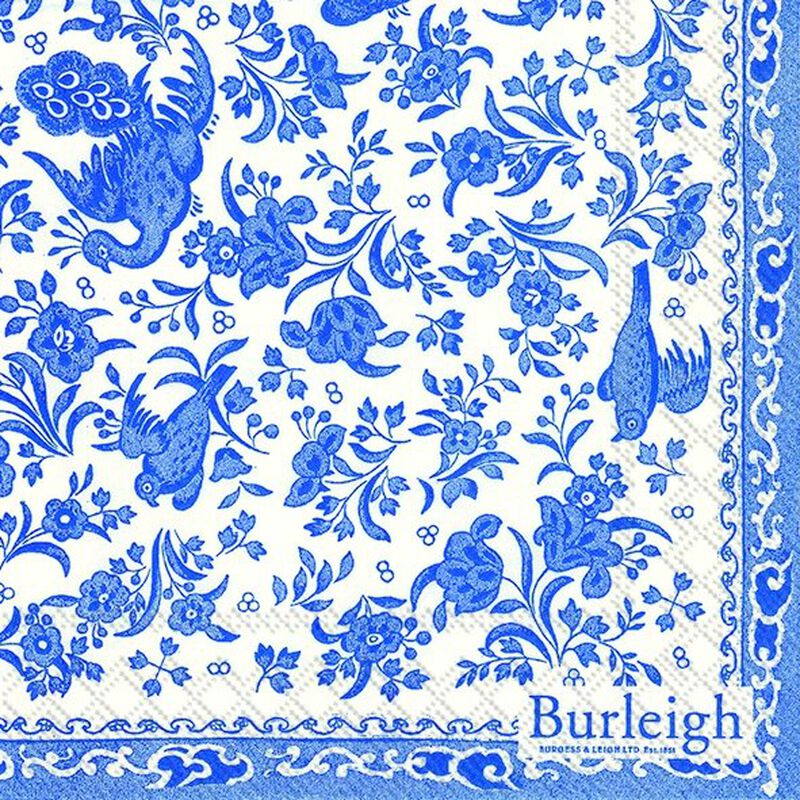 IHR Burleigh Regal Peacock Luncheon Napkin image number 0