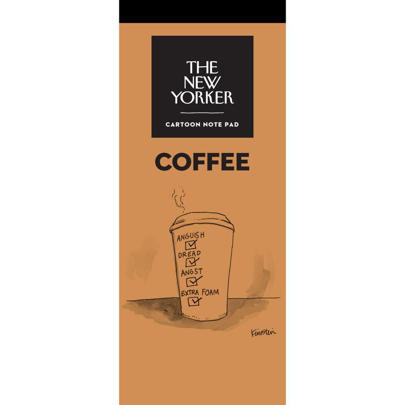 New Yorker Coffee Notepad image number 0