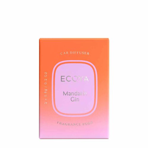 ECOYA Mandarin Gin Car Diffuser Fragrance Pods