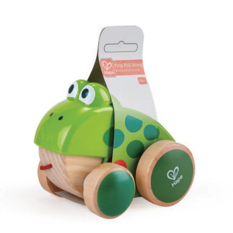 Hape Frog Pull Along image number 2