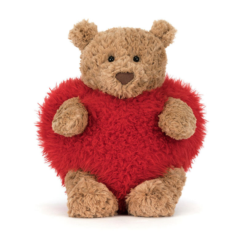 Jellycat Bartholomew Bear Heart image number 1