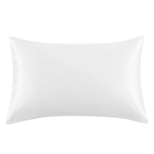 MM Linen Silk Pillowcase - White