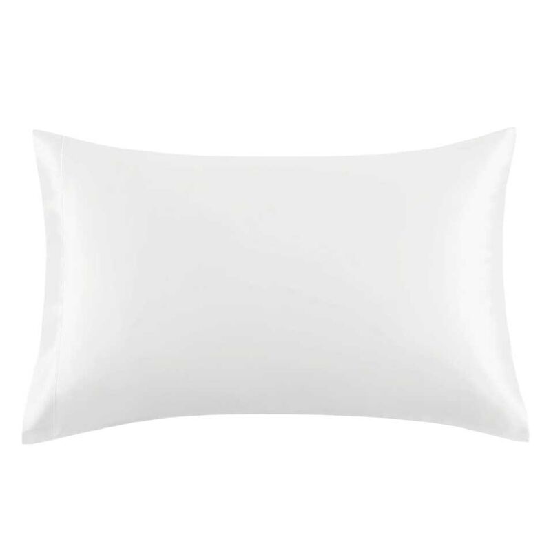 MM Linen Silk Pillowcase - White image number 0