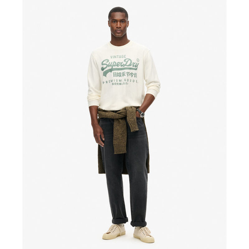 Superdry Classic Vl Graphic L/S Top image number 3