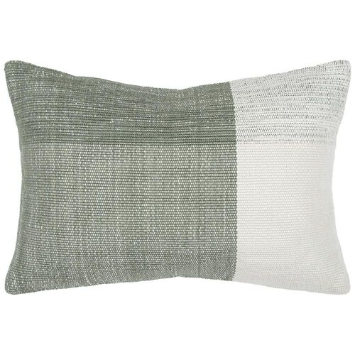 Baya Finn Cushion With Polyester Inner - Eucalyptus 40X60cm