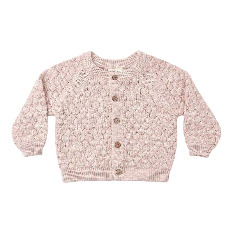 Quincy Mae Bubble Knit Cardigan 6-24M image number 0