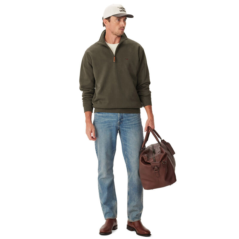 R.M. Williams Mulyungarie 1/4 Zip Sweatshirt image number 3