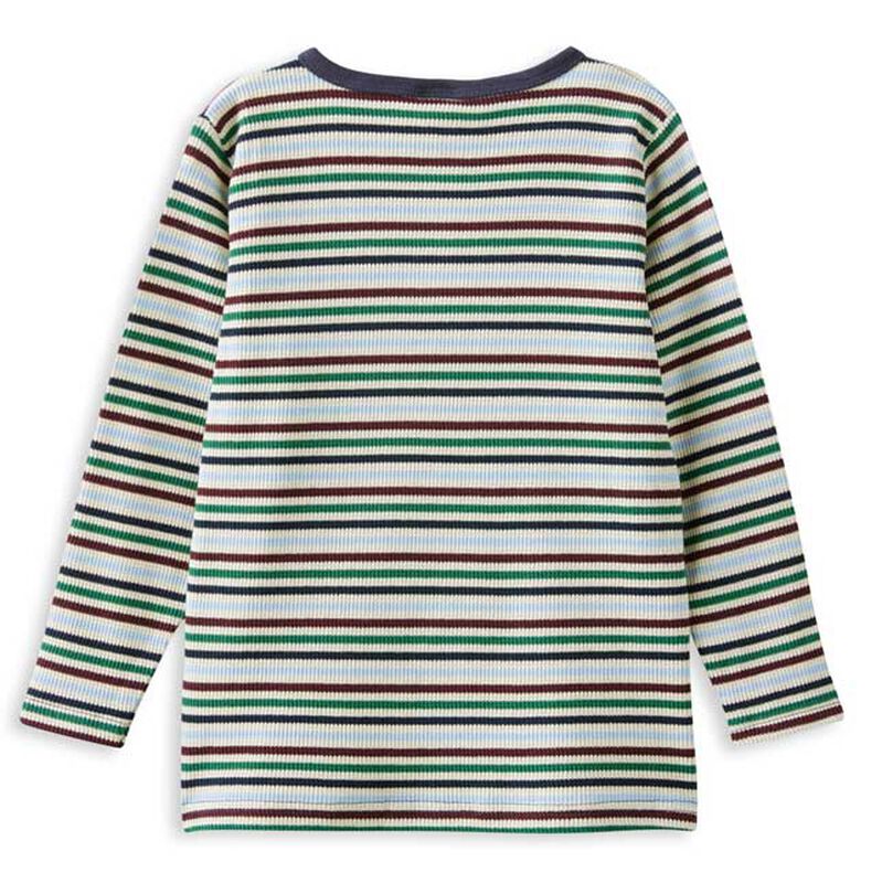 Milky Heritage Waffle Henley image number 1