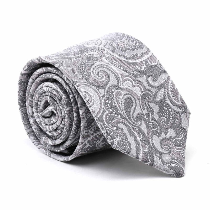 Joe Black Tonal Paisley Tie image number 7