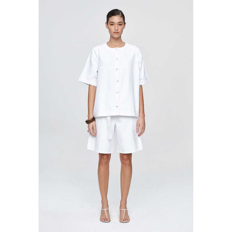 Marle Short Sleeve Seam Shirt image number 3