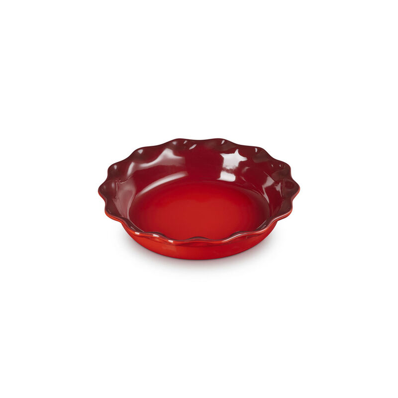 Le Creuset Stoneware Heritage Round Flute Pie Dish 23cm image number 3
