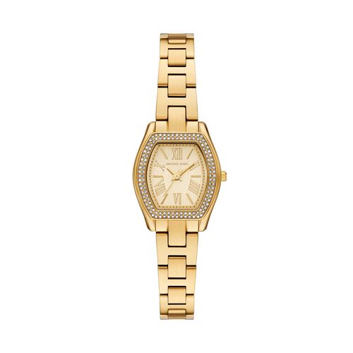 Michael Kors Chelsea Three-Hand Gold-Tone Stainless Steel Watch