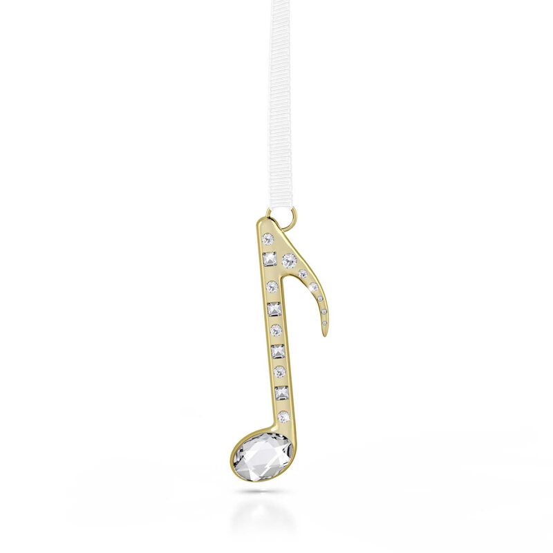 Swarovski Holiday Magic Music Note Ornament image number 0