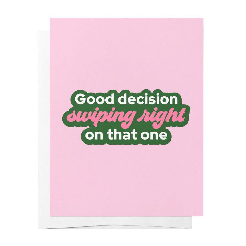 Bad On Paper Swiping Right Card image number 0