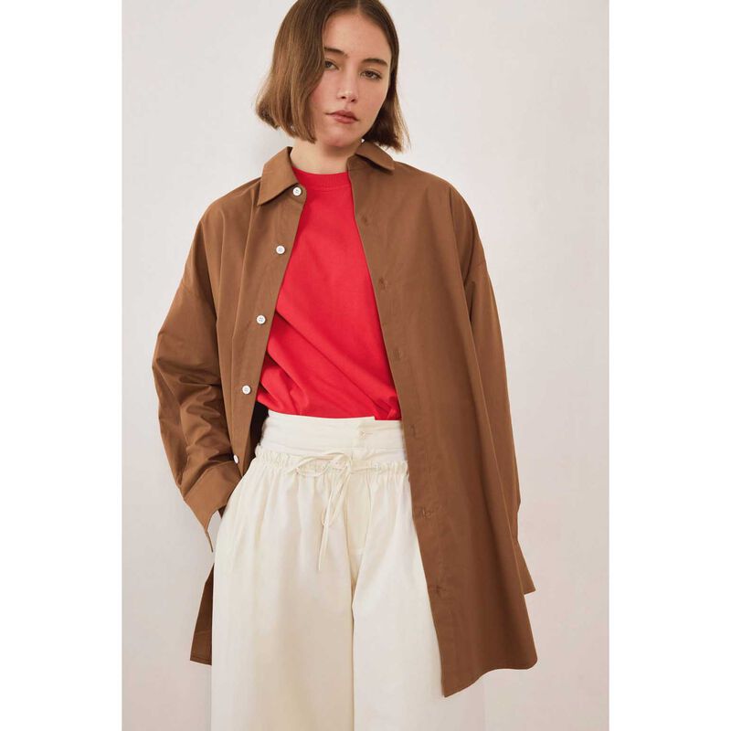 COMMONPLACE ESSENTIALS Peachy Shirt image number 2