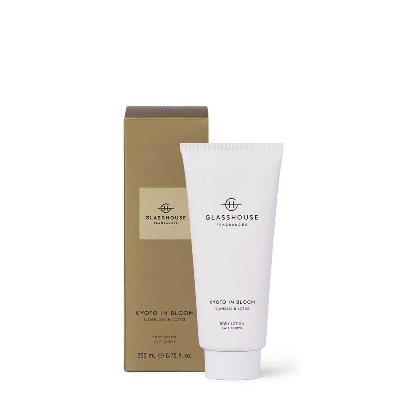 Glasshouse Fragrances Body Lotion 200ml - Kyoto In Bloom image number 0