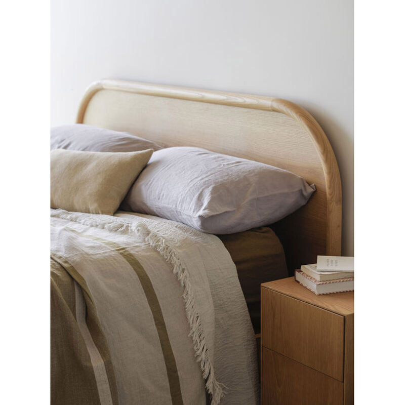 Citt&agrave; Carnival Bedspread Natural/Cider Q 270x270cm image number 3