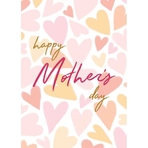 Image Gallery Multi Heart Mother's Day Card