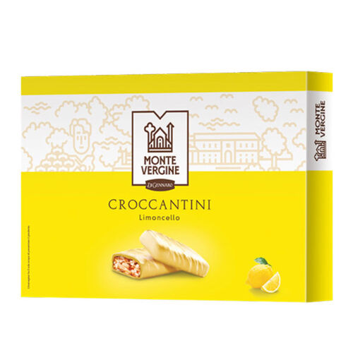 Di Gennaro Croccantini Limoncello White Chocolate Crunchies 250g