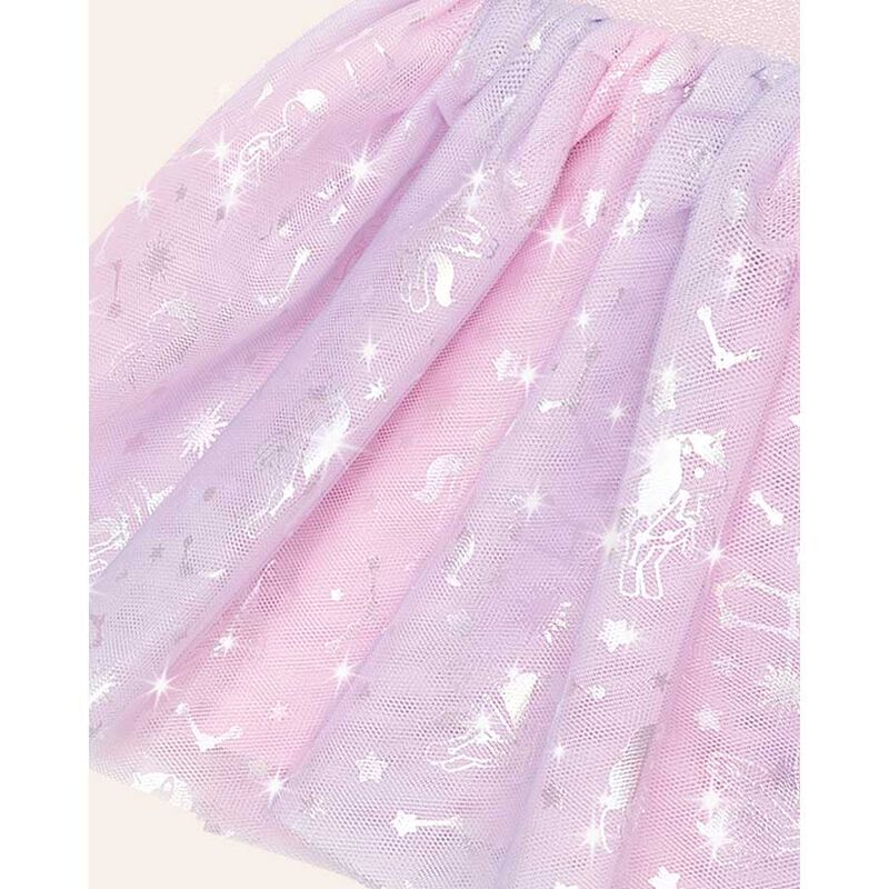Huxbaby Cosmic Unicorn Tulle Skirt 1-2Y image number 1